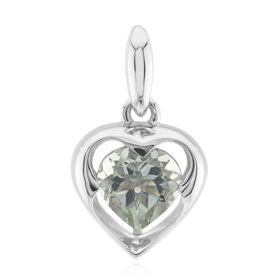 Colgante en plata con Amatista verde (Remy Rotenier)