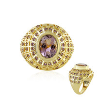 Anillo en plata con Ametrino
