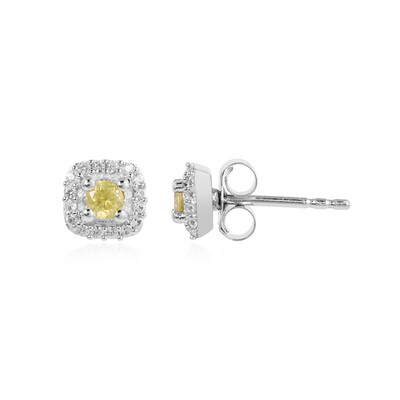 Pendientes en plata con Esfena
