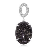 Colgante en plata con Ópalo leopardo