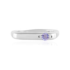 Anillo en plata con Tanzanita
