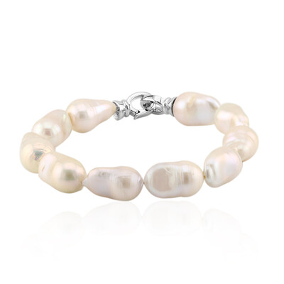 Brazalete en plata con Perla Freshwater (TPC)
