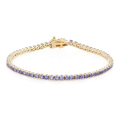 Brazalete en oro con Tanzanita (La Revelle)
