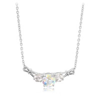 Collar en plata con Topacio Rayo de Luna