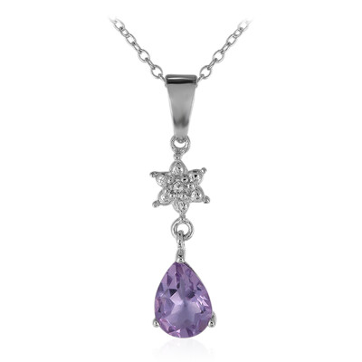 Collar en plata con Amatista