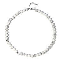 Collar en plata con Howlita