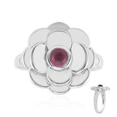 Anillo en plata con Rodolita del Valle Rift (Remy Rotenier)
