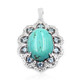 Colgante en plata con Turquesa de la mina 8 (Anne Bever)