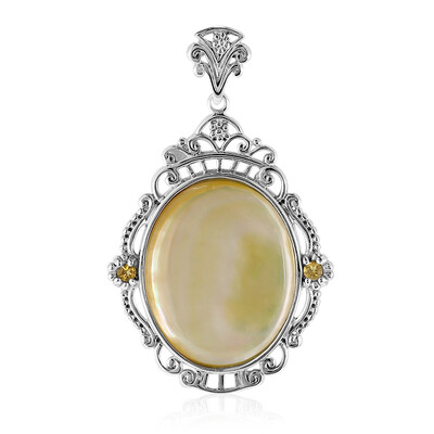 Colgante en plata con Nácar (Art of Nature)