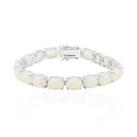 Brazalete en plata con Ópalo de Welo