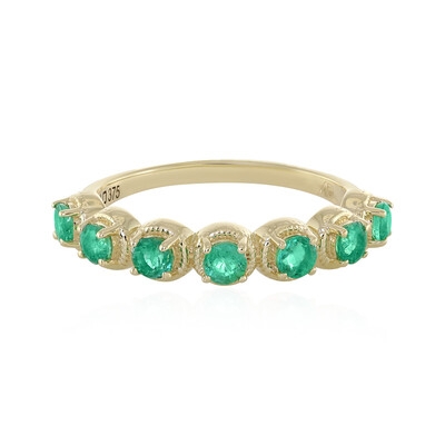 Anillo en oro con Esmeralda de Zambia (Adela Gold)