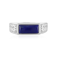 Anillo de hombre en plata con Lapislázuli
