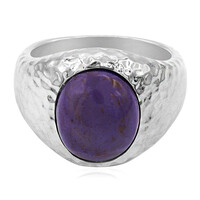 Anillo en plata con Jade turco