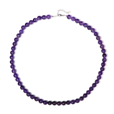 Collar en plata con Amatista