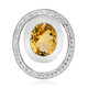 Colgante en plata con Citrino (MONOSONO COLLECTION)