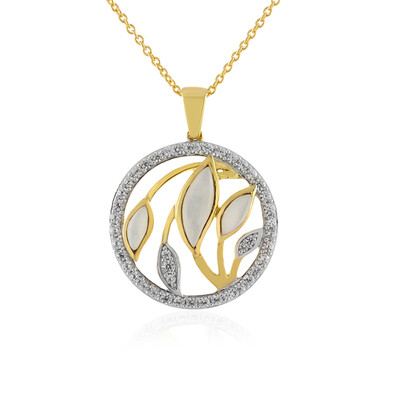 Collar en plata con Nácar
