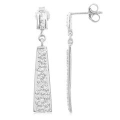 Pendientes en plata con Zircón