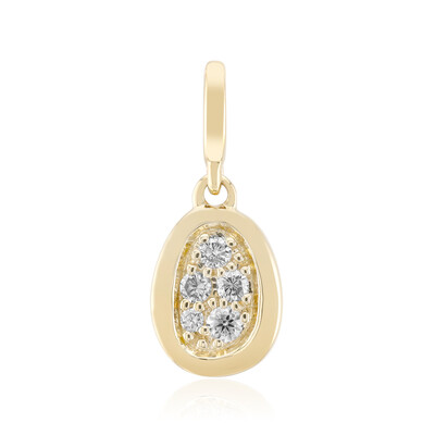 Colgante en oro con Diamante SI1 (G) (Annette)