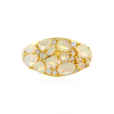 Anillo en plata con Ópalo de Welo