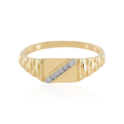 Anillo en plata con Diamante I2 (I)