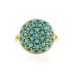 Anillo en plata con Turquesa bella durmiente (Faszination Türkis)