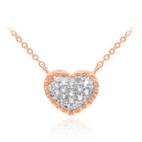 Collar en plata con Topacio blanco
