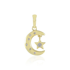 Colgante en plata con Diamante I2 (I)