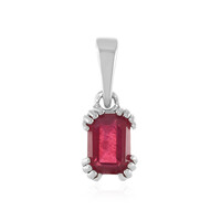 Colgante en plata con Rubí de Madagascar