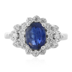 Anillo en plata con Cianita