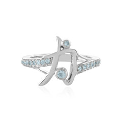 Anillo en plata con Zircón de Ratanak Kirí