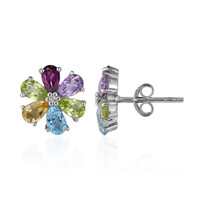 Pendientes en plata con Peridoto