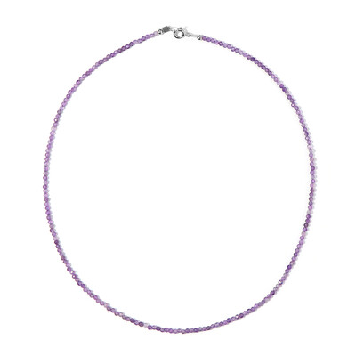 Collar en plata con Amatista