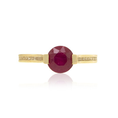 Anillo en oro con Rubí de Madagascar (de Melo)