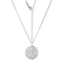 Collar en plata con Topacio blanco (Adela Silber)