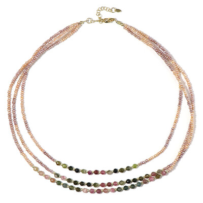 Collar en plata con Turmalina (Riya)