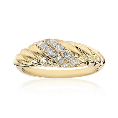 Anillo en oro con Diamante SI2 (H) (CIRARI)