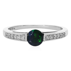 Anillo en plata con Ópalo de Mezezo