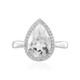Anillo en plata con Cuarzo blanco