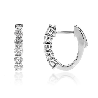 Pendientes en oro con Diamante SI2 (H) (CIRARI)