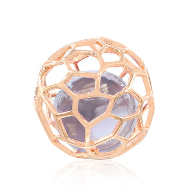 Colgante en plata con Amatista Rosa de Francia (MONOSONO COLLECTION)