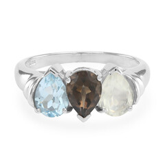Anillo en plata con Piedra preciosa