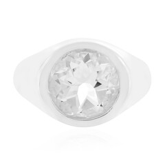 Anillo en plata con Cuarzo blanco
