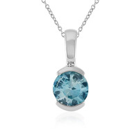 Collar en plata con Zircón de Ratanak Kirí