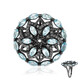 Anillo en plata con Topacio azul cielo