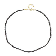 Collar en plata con Diamante negro