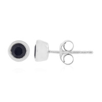 Pendientes en plata con Zafiro azul