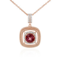 Collar en plata con Granate de Malawi