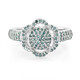 Anillo en plata con Diamante fantasía