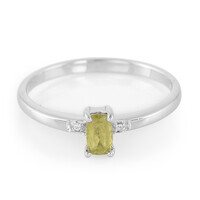 Anillo en plata con Turmalina