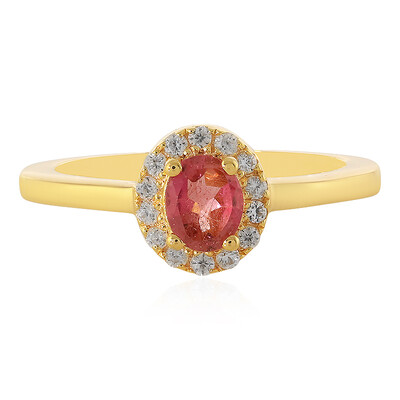 Anillo en plata con Turmalina